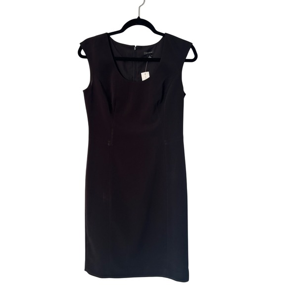 Ann Taylor Dresses & Skirts - Ann Taylor Sheath Dress Womens SZ 4 Black Sleeveless Professional Career Office